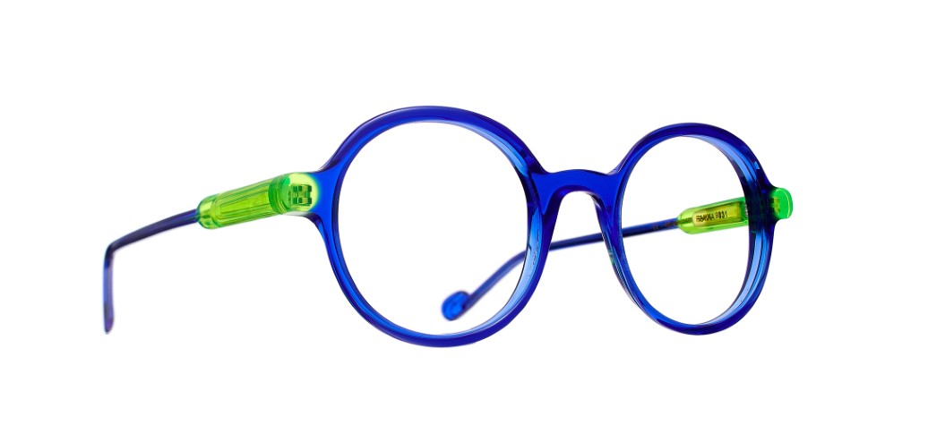 Caroline Abram RAIKA - BLEU / VERT - 931  2100950931 - RAIKA