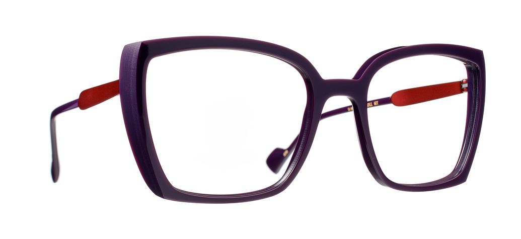 61000238677 ETOILE VIOLET FONCÉ / BORDEAUX FONCÉ - 677 - ETOILE