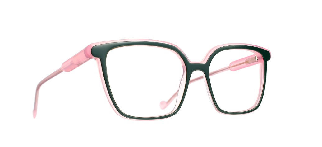 Caroline Abram HYMNE - VERT / ROSE CLAIR - 1092  6100331092 -...