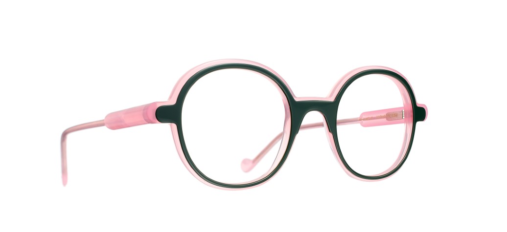 Caroline Abram HYPNOTIC - VERT / ROSE CLAIR - 1092  6100351092 -...