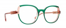 751 HYNDA GREEN / PEACH - HYNDA