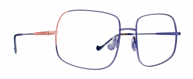 Caroline Abram VARSHA - BLEU / PRUNE acier inoxydable 327 -...