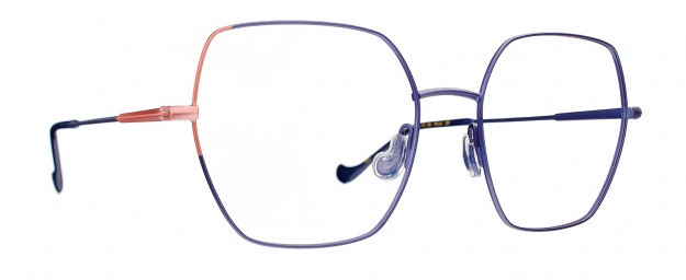 Caroline Abram VIOLA - BLEU / PRUNE acier inoxydable 327 -...