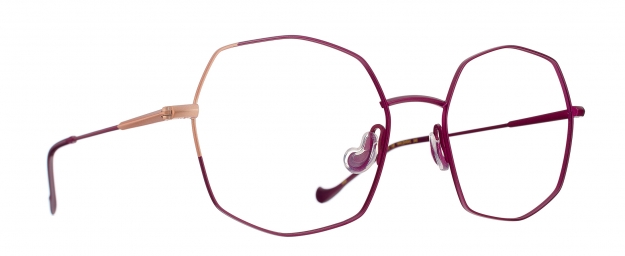 Caroline Abram VINCENTIAS - POURPRE / PECHE acier inoxydable 779 -...