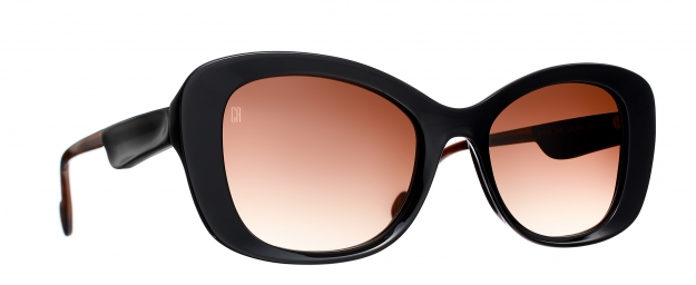 Caroline Abram LAURA - BLACK ACETATE 265 - LAURA