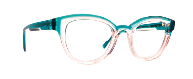 Caroline Abram TRACY - EMMERALD GREEN / LIGHT PINK ACETATE 504...