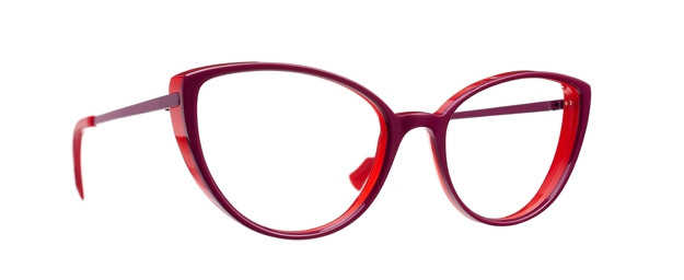 511 UILIA DARK RED / OPAL PLUM / DARK RED - UILIA