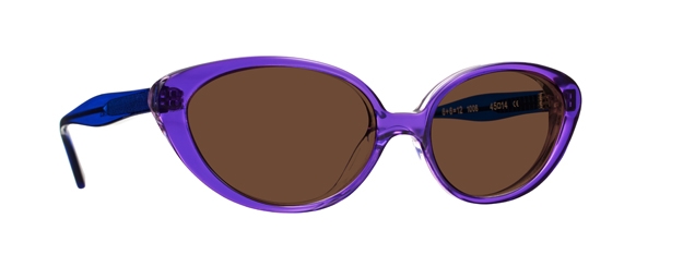 Caroline Abram 12 SUN - VIOLET / LIGHT VIOLET / BLUE ACETATE /...