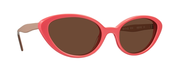 Caroline Abram 13 SUN - CORAL / BEIGE ACETATE / SUNLENSES 1010...