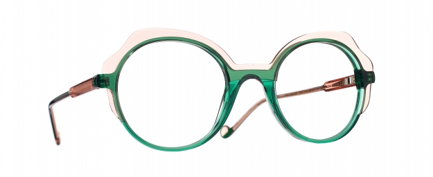 Caroline Abram MINI ELFIE - PECHE / VERT ACÉTATE 732 - MINI ELFIE