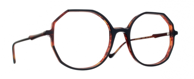 Caroline Abram CAPUCINE - BLACK / HAVANA ACETATE 671 - CAPUCINE