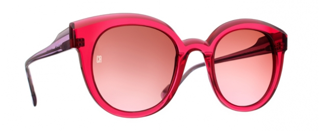 Caroline Abram ANIMA SUN - RASPBERRY / GREY MAUVE ACETATE 1014 -...