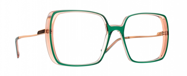 Caroline Abram IRINA - GREEN / CRYSTAL PINK / GOLD...