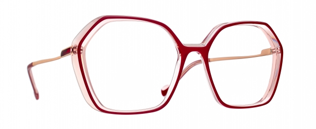 Caroline Abram IVY - ROUGE / CRISTAL ROSE / OR ACETATE/ACIER...