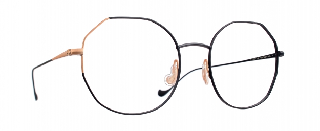 Caroline Abram VERONIKA - BLACK / PEACH stainless steel 545B -...