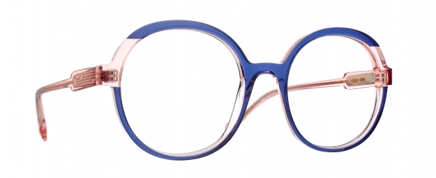 Caroline Abram HEIDI - BLUE / PINK ACETATE 664 - HEIDI