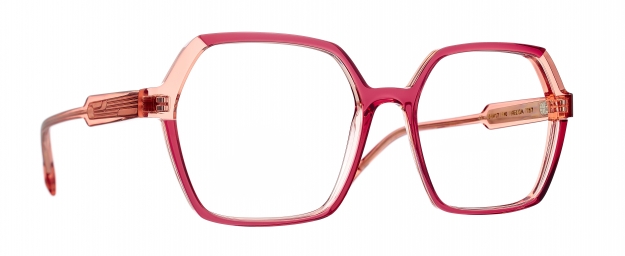 Caroline Abram HELGA - PLUM / PEACH ACETATE 757 - HELGA