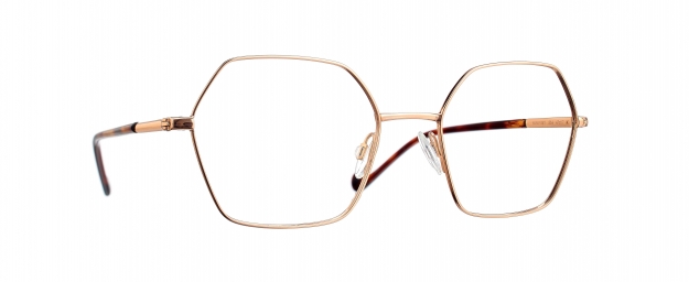 Caroline Abram MINI VIKY - GOLD / HAVANA stainless steel 536 -...
