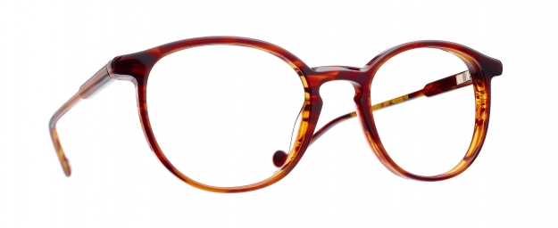 Caroline Abram MINI CONNIE - HAVANA ACETATE 666 - MINI CONNIE