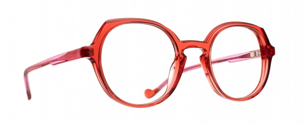 Caroline Abram MINI BUNNY - RED / PINK ACETATE 1012 - MINI BUNNY