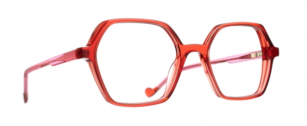 Caroline Abram MINI CUTIE - RED / PINK ACETATE 1012 - MINI CUTIE