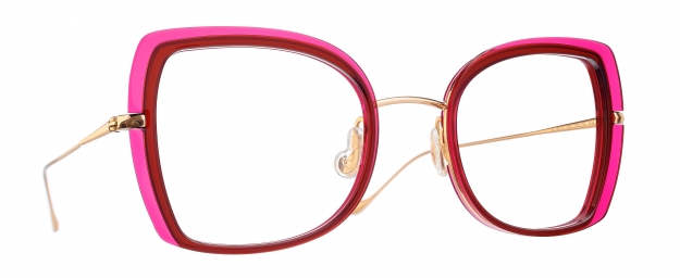 Caroline Abram WILDA - FUSHIA CRISTAL/ PINK GOLD  604 - WILDA